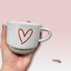 Jogo 4 Xícaras para Café com Suporte-Gratidão