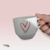 Jogo 4 Xícaras para Café com Suporte-Gratidão