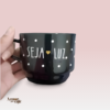 Jogo 4 Xícaras de Café Porcelana- Linha Gratidão