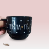 Jogo 4 Xícaras de Café Porcelana- Linha Gratidão
