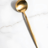 Faqueiro Inox Minimalista Dourado 24 Peças