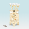 Conjunto 6 Colheres Com Suporte De Zamac